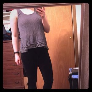 Grey tank top